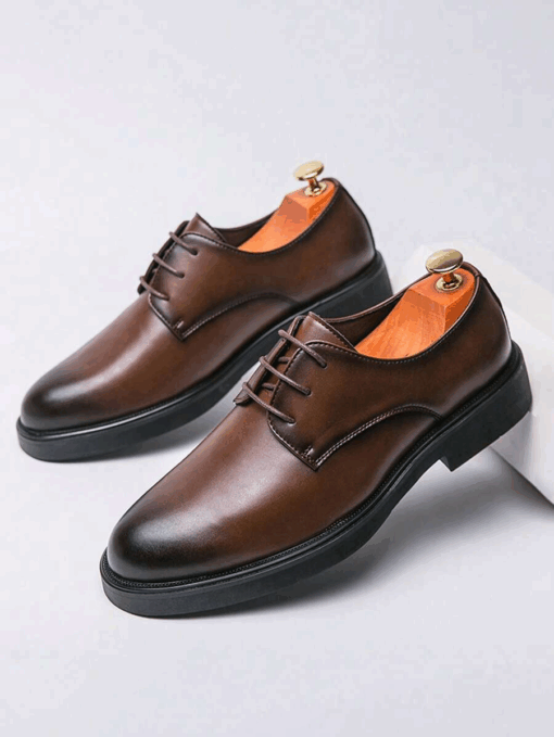 Men's Classic Lace-Up Oxford Dress Shoes